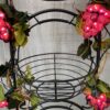 Light Up Metal Fruit Basket Stand