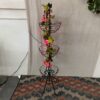 Light Up Metal Fruit Basket Stand