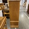 Oak 5-Drawer Dresser w/ Cabinet