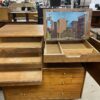 DREXEL Declaration  Vintage MCM 9-Drawer 2-Door Dresser