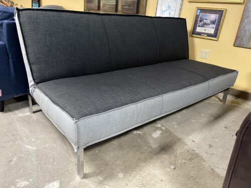 Modern Dual Toned Grey Futon