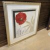 "Red Poppy" Framed Signed Print by Muriel Verger