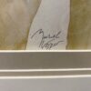 "Red Poppy" Framed Signed Print by Muriel Verger