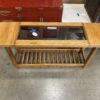 Natural Oak Surfboard Ladder Based Sofa Table