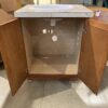 Double Door Stone Tile Sink Cabinet