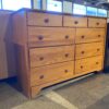 Low Warm Blonde 9-Drawer Dresser