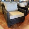 KATHY IRELAND River Brook Club Chair-Single, Ash Grey(Auburn Store)