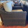 KATHY IRELAND River Brook Club Chair-Single, Ash Grey(Auburn Store)