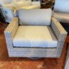 TK Classics Florence Swivel Outdoor Chair, Grey (Auburn Store)