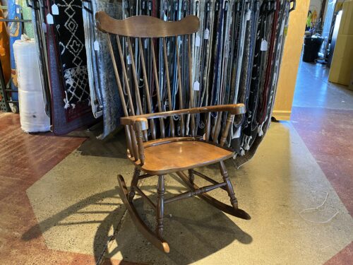 Classic Sturdy All-Wood Rocking Chair