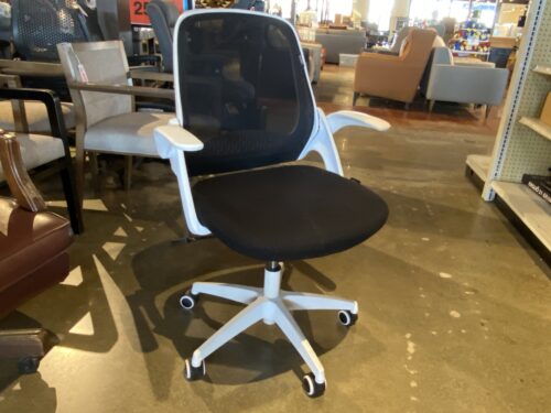 HBADA Black & White Mesh Back Office Chair