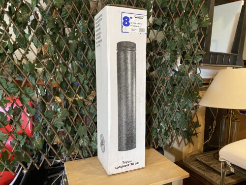 DOUBLEWALL 8"x36" Wall Chimney Stove Pipe