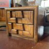Chunky 2-Drawer All-Wood Nightstand