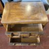 Chunky 2-Drawer All-Wood Nightstand