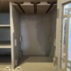 CLASSIC CONCEPTS Silver & Mirror Wine Cabinet