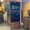 Lighted Glass Door Corner Cabinet