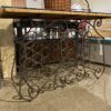 32-Bottle Wine Storage Table w/ Glass Topper