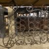 32-Bottle Wine Storage Table w/ Glass Topper