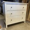 IKEA White Hemnes 3-Drawer Dresser