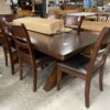 HILLSDALE FURNITURE  Dining Set w/ 6 Chairs & 2 New Leaves