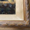 Cross Stitch Rendition of "Women in Blue Reading Letter" by Johannes Vermeer