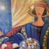 "Intense Bien-Etre" Gold Framed Art