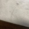 Rectangular Carved Marble Topped Wooden Coffee Table