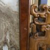 Ornate Carved Chinese Marble Backed Wooden Armchair