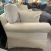 BASSET Cream 3-Seat Sofa
