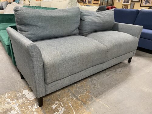 ZINUS Modern Grey Loveseat