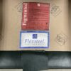 FLEXSTEEL Dark Green Leather Sofa