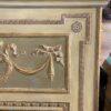 French Neoclassical Cream & Gold Wall Mirror