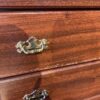 Five Drawer Traditional Tallboy in a Cherry Finish