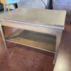 Mid-Century Modern Solid Wood End Table