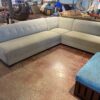 Sunshine Green L Shaped Armless Sectional