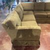 Olive Green L Shaped Sectional
