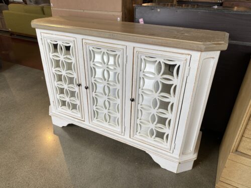 Made in Mexico Three Mirrored Door Sideboard