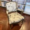 Butterfly Print Accent Chair