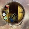 Vintage Sewing Basket Bucket on 3 Legs