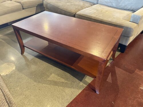 Traditional Cherry Finish Coffee Table