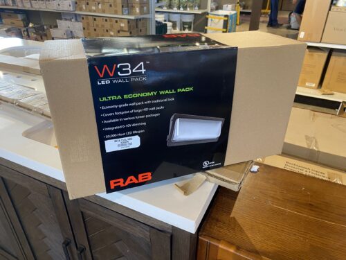 RAB W34 LED Wall Pack Light