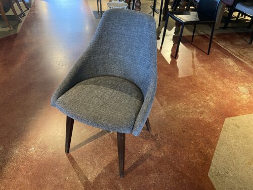 METALMOBIL Kontea Timber Tub Chair - Grey