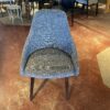 METALMOBIL Kontea Timber Tub Chair - Grey