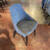 METALMOBIL Kontea Timber Tub Chair - Grey