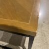 Chevron Pattern Wood Coffee Table