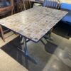 Newspaper Print Dining Table