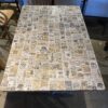 Newspaper Print Dining Table
