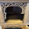 Bohemian Style Sideboard with Small Cabinets and Open Shelving