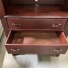 Dark Cherry 3 Drawer Armoire Cabinet