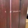Dark Cherry 3 Drawer Armoire Cabinet